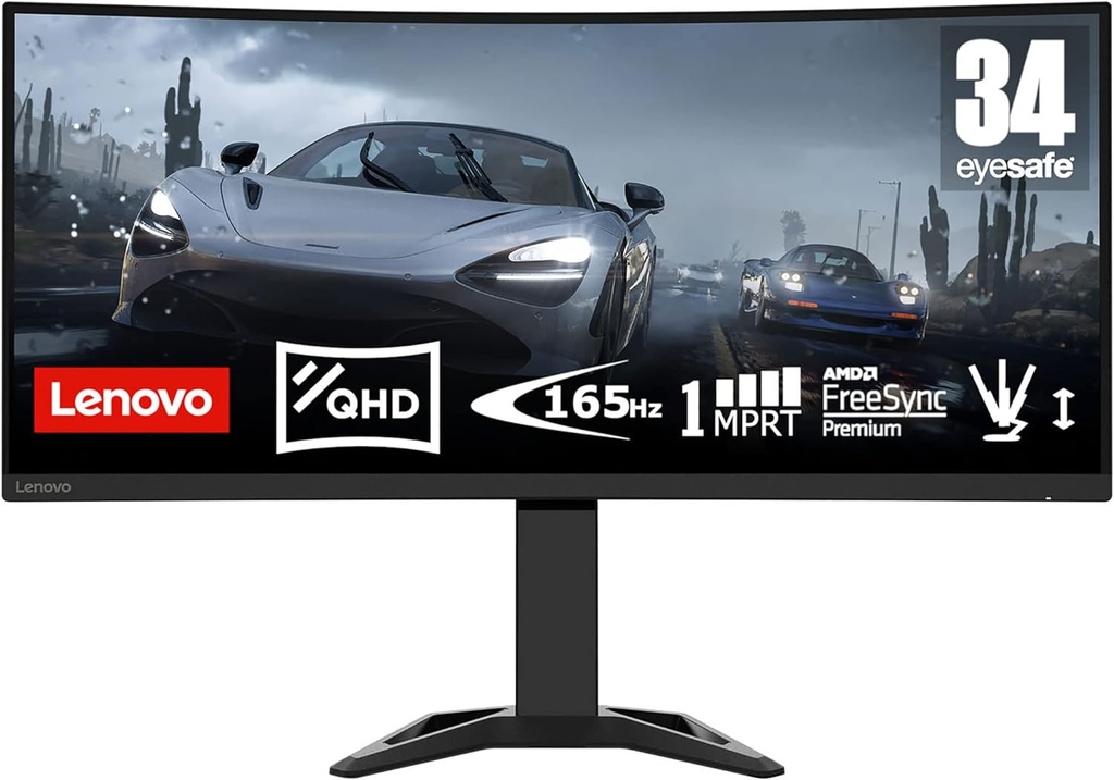 Ecran Gaming Incurvé 34 pouces Lenovo G34w-30
