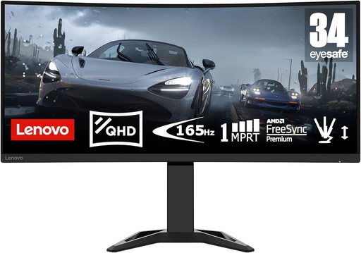 Ecran Gaming Incurvé 34 pouces Lenovo G34w-30