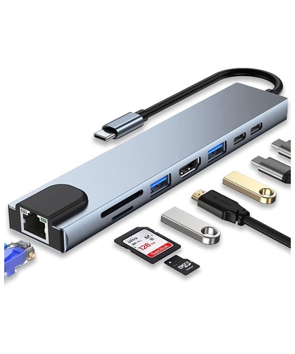 Adaptateur 8 en 1