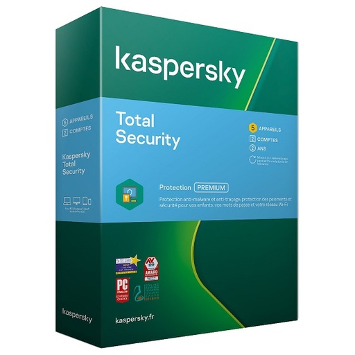 Antivirus Kaspersky Total Security 5 Postes