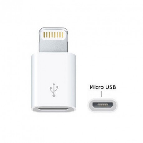 Adaptateur Lightning vers Micro USB